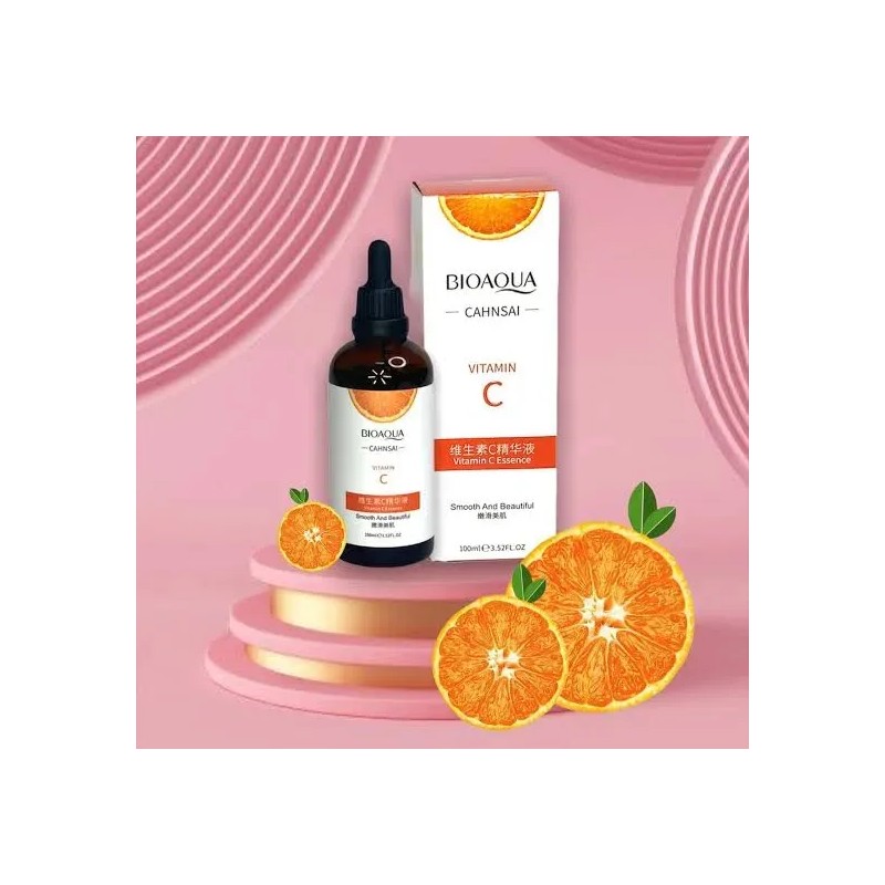 Bioaqua Vitamina C Serum 100ml Crema Facial Y Ojos Normal