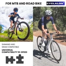 10 Speed Quick Release Link and Pliers Compatible with Shimano and Sram for Bicycle Chain | 3 Pairs for 10 Speed Chains - Bicycle Chain Link | For 6, 7, 8, 9, 10, 11, 12 Speed