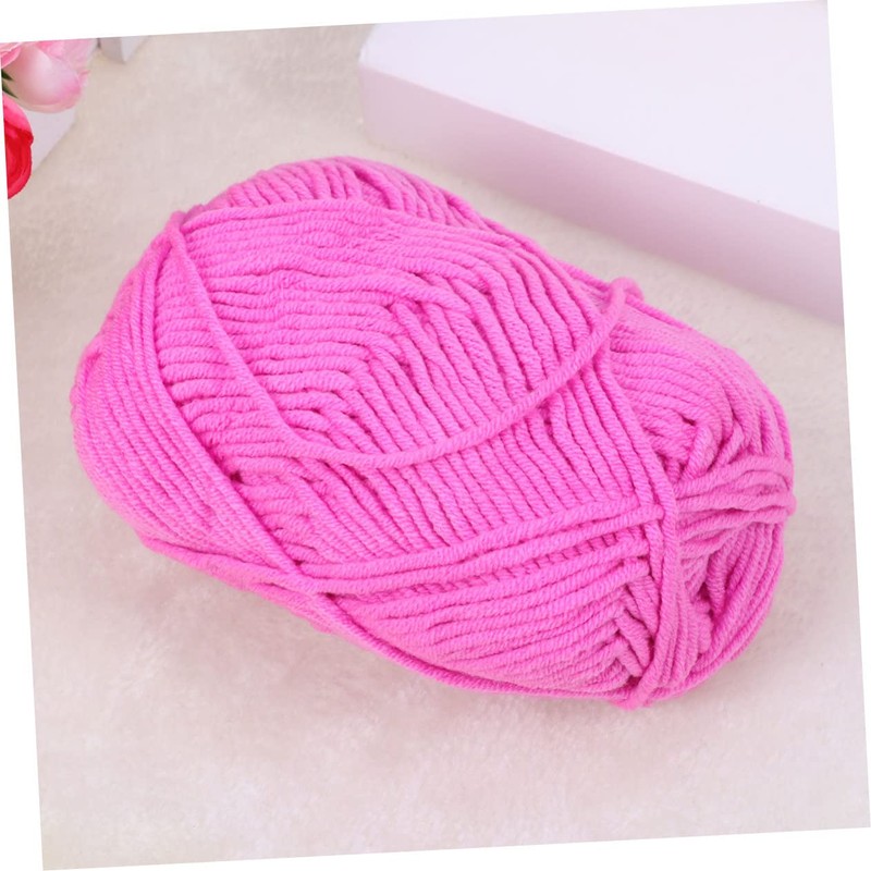 DOITOOL 50g Soft Warm Cotton Yarn Chunky Hand-Woven for Crochet