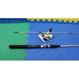 Okuma Boundary Spinning Combo 6' 6" 2-Pc Rod w/BD30 Reel Pre-Spooled B-S-662-30