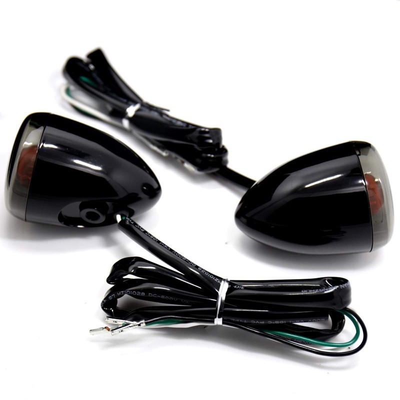 Señales de giro y soporte para Harley Dyna Softail Fatboy