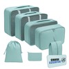 Cruise Approved Packing Cubes – 7 Piece Set with Laundry