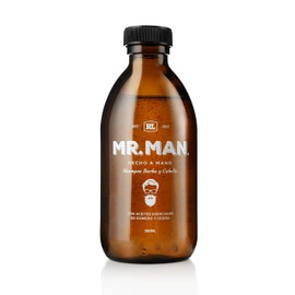 SHAMPOO NATURAL PARA CABELLO MR. MAN ORGANICO SUSTENTABLE Reparador Anticaída Fresco Aroma de Romero y Cedro