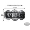 Rubies Beetlejuice: Beetlejuice Wall Art Sign for Adults, Unisex All