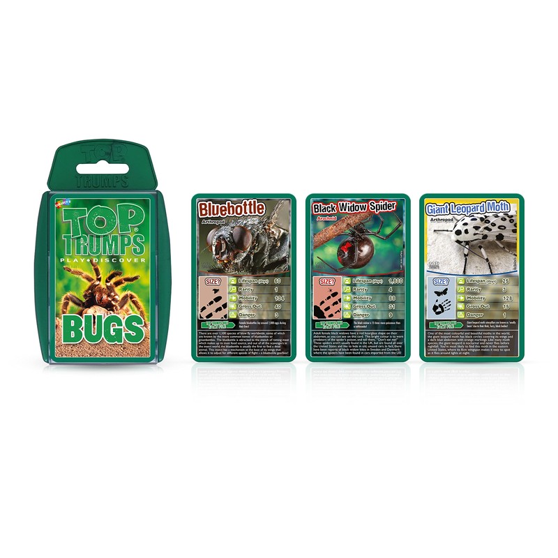 Bugs Top Trumps Card Game