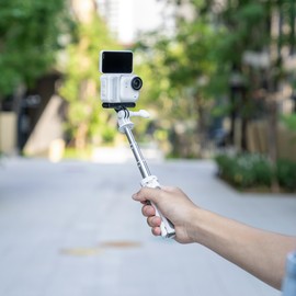 JJC Instax 360 Mini Tripod, Selfie Stick, 3 Levels of Extension, 9.8 inches (25 cm) Extension, Compatible with Hero13, 12, 11, 10, 9, 8, Osmo Action 6, 5, Pro, 4, 3, Instax 360, X4, Air ace pro 2, Osmo Pocket 3, etc. Travel Vlog Photography Action Camera