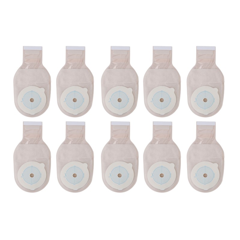 10pcs One Piece Colostomy Bag Lock Buckle Activated Carbon Deodorizing
