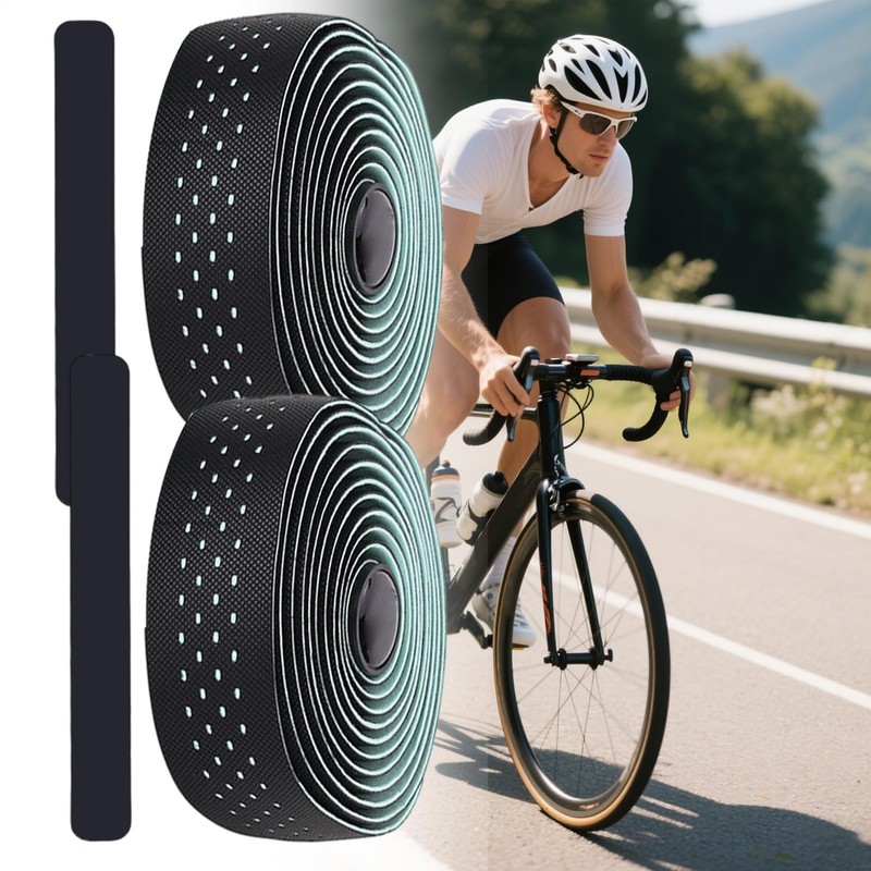 Bike Handlebar Tape | Road Bicycles Handle Wraps,Anti-Slip Grip Breathable