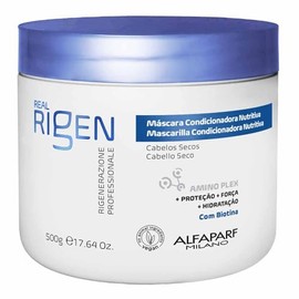 Alfaparf Milano Real Rigen Mascarilla Acondicionadora Nutritiva - Cabello Normal y Seco - 500g