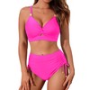 High Waisted Bikini - Two Piece Swimsuit for Women Tummy