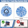 2-Pack Spin Mop Replacement Head for O-Ceda RinseClean Spin Mop