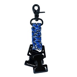 KUNN Double End Tactical Glove Clip for Work Glove Holders Hardhat Holder for Heavy Duty Belt,Hunting Bag,Outdoor Backpack,gifts for Firefighter & Police,Blue