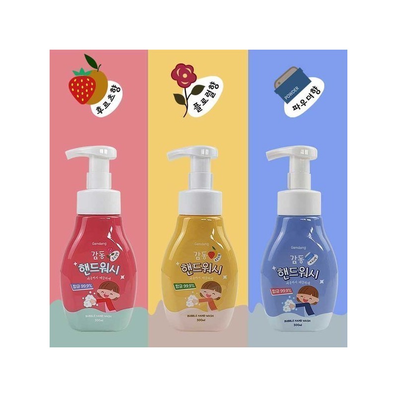감동 핸드워시 손세정용 300ml 후르츠향 Emotional Hand Wash 300ml Fruit