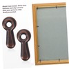iplusmile 100pcs Picture Frame Backing Clips Turn Button Fasteners for