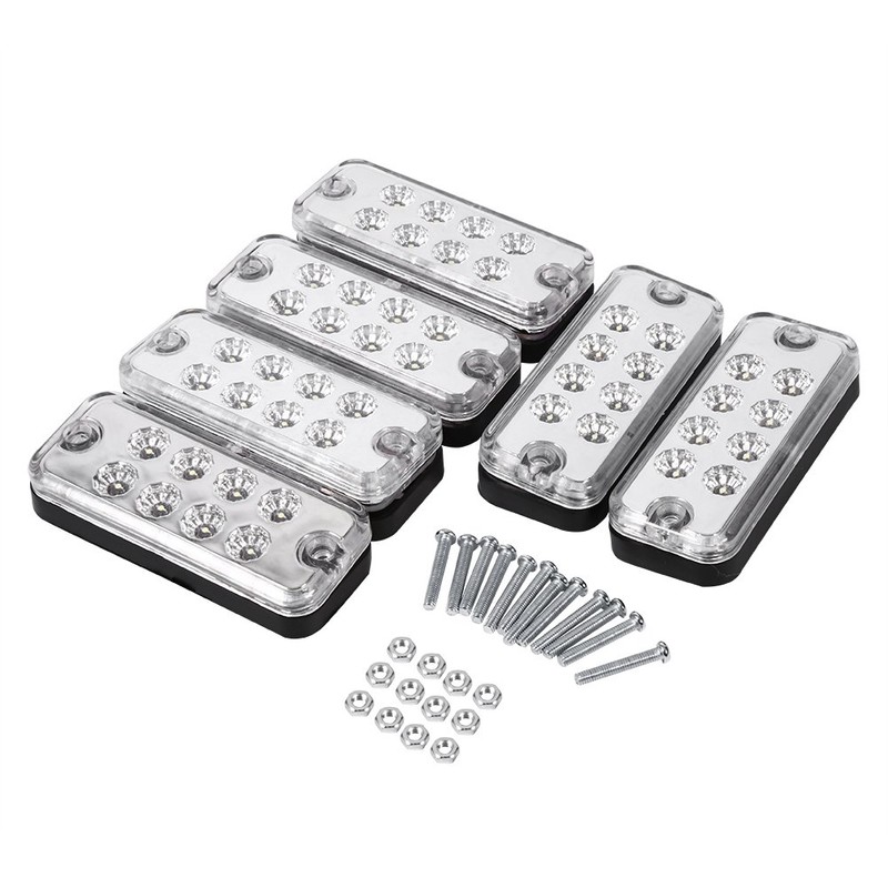 LED Clearance Side Marker Light Indicator Lamp Truck Trailer Lorry