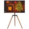 Fydeamer Universal Tripod Easel TV Stand for 32-65 inch LED