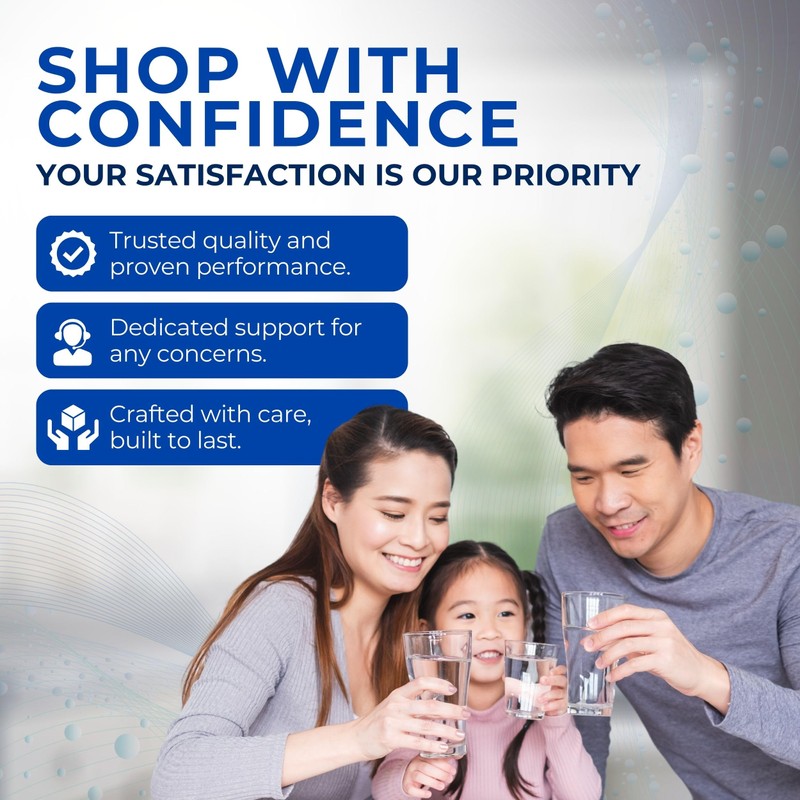 Microline (TFC-335) Reverse Osmosis Water Filter Replacement Kit - Sediment,