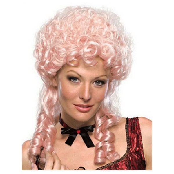 Rubie's Sweet Marie Pink Wig Rubies Secret Wishes curly victorian