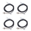 4 Sets Inductive Proximity Switch 8mm Diameter NPN Output 3