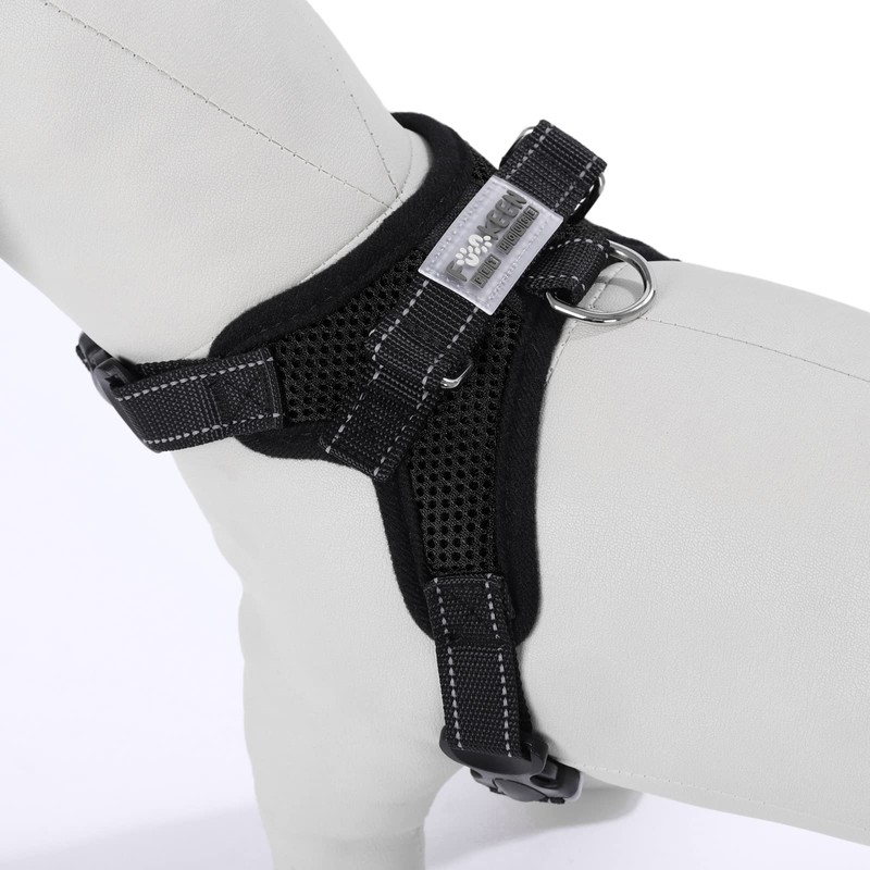 Dog Harness Adjustable No Pull Puppy Vest Harness Mesh Breathable