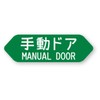 Reflective Sticker Kobo Manual Door Sticker Retroreflective Showa Retro MANUAL