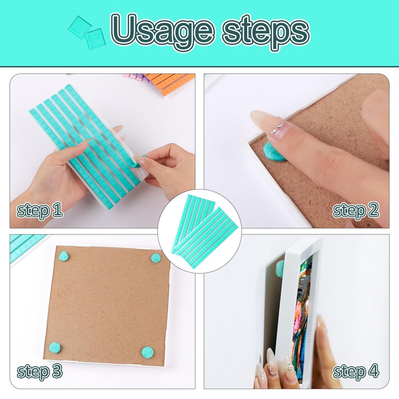 Feosky Adhesive Poster Sticky Tack Putty, Reusable and Removable Adhesive