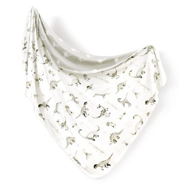 GRSSDER Baby Blankets Super Soft Stretchy Jersey Knit Swaddle Blanket for Baby Girls and Boys, Double Layer Reversible Receiving Blankets 34 x 44, Extra Large for Swaddling