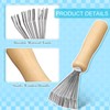 Boao 4 Pcs Hair Brush Cleaning Tool Comb Cleaner Brush