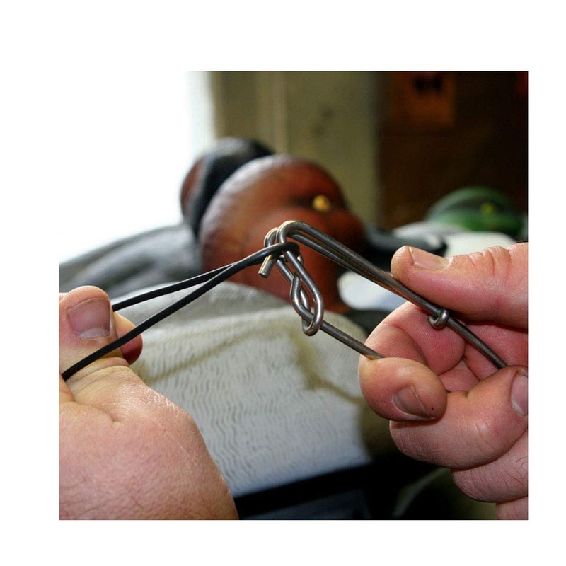 Avery 6" Quicksnap Gang Stainless Steel Rig Clips for Big