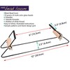 The Beadsmith Metal Bead Loom Kit, Includes Loom (12.5" x