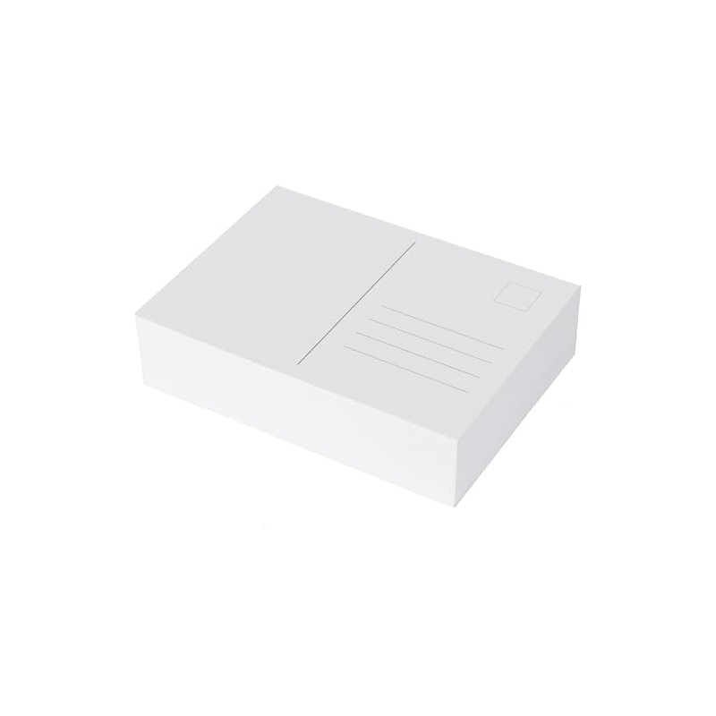 Blank Postcards, White, DIN A6, Creative Crafts, Design Individual Postcards,