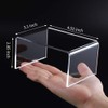 Clear Acrylic Display Risers, 2 Sets of 3 Showcase Shelf