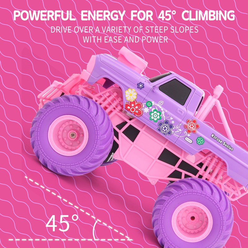 Remote Control Car for Girls 2.4GHz Pink Purple Remote Control