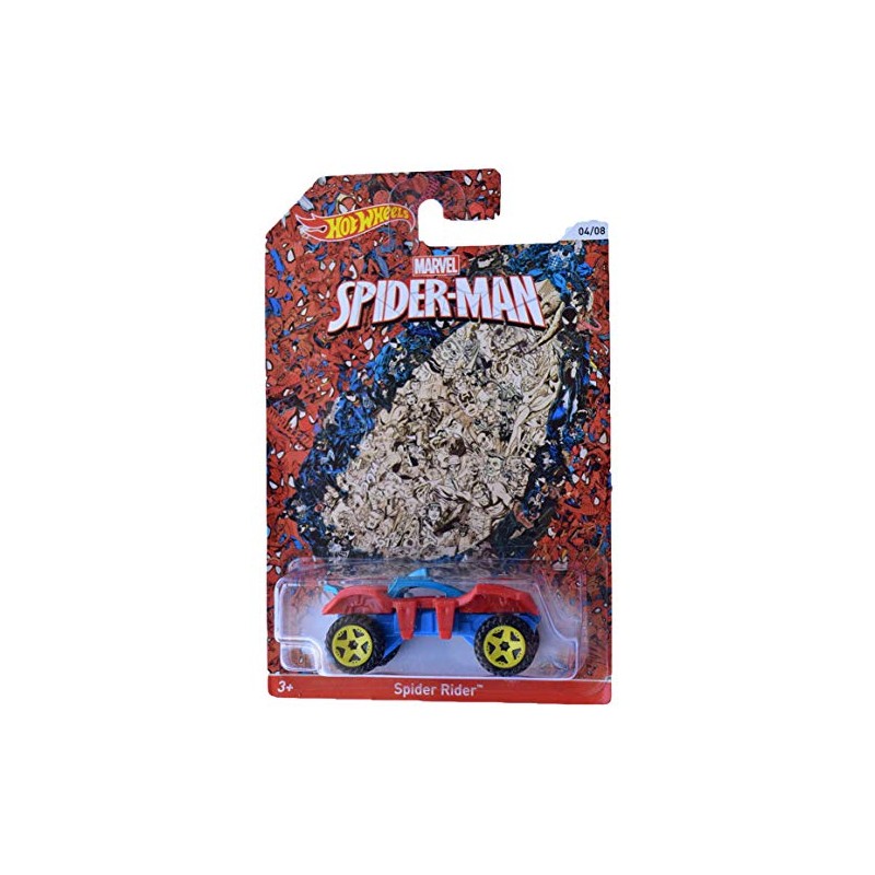Hot Wheels Spider Rider 4/8, red/blue