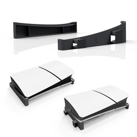 Soporte Horizontal Compatible con Consola Slim, Soporte de Base Antideslizante para PS 5 Slim Disc y Ediciones Digitales, para Accesorios PS 5