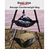 HEIPI Tripod Hammock Stone Bag [Dual-use Storage & Weighted] Tripod