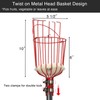 Fruit Picker Pole Tool with Basket Telescoping, Adjustable Apple Picker
