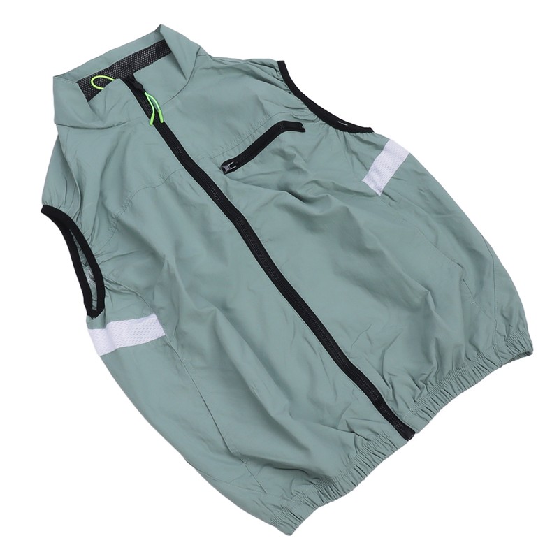 Cooling Vest 3 Speeds Sunscreen Sleeveless Breathable Lightweight Air Conditioned