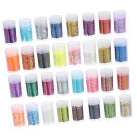 TEHAUX Nail Glitter Art Manicure Sequins for Nail Design Lightweight and Portable Glitter Flakes and Home Use