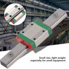 Fafeicy Miniature Linear Guide 12 mm Width + Sliding Block