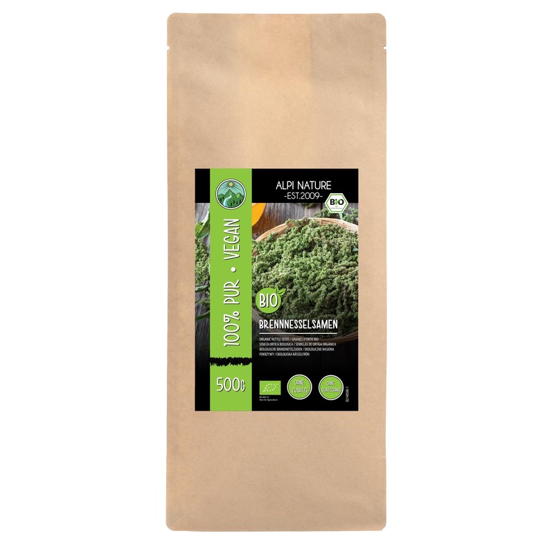 Alpi Nature ORGANIC nettle seeds (500g), organic nettle seeds, organic