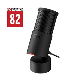 HyperX SoloCast 2 - Micrófono Condensador USB para Juegos para PC, USB-C a USB-A, Filtro Pop Incorporado, Montaje Interno de Choque, Plug and Play, 24