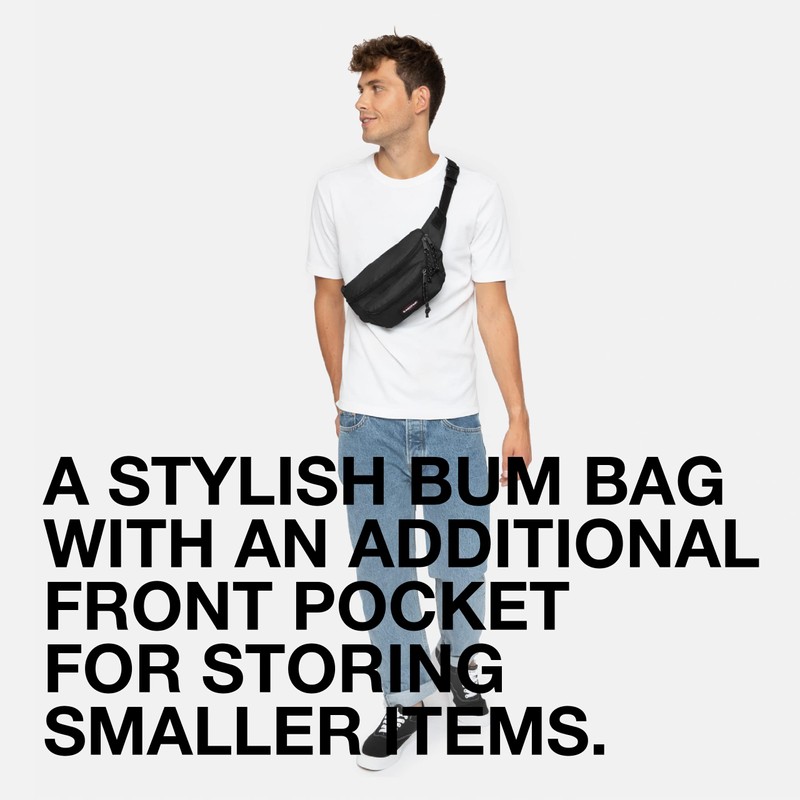 Eastpak Doggy Bag Bum Bag, 27 cm, 3 L, Black