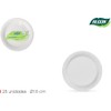 Algon Pack of 25 Disposable Plates - Size 18cm -