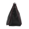 X AUTOHAUX Shift Boot Cover Dust Proof Car Carbon Fiber