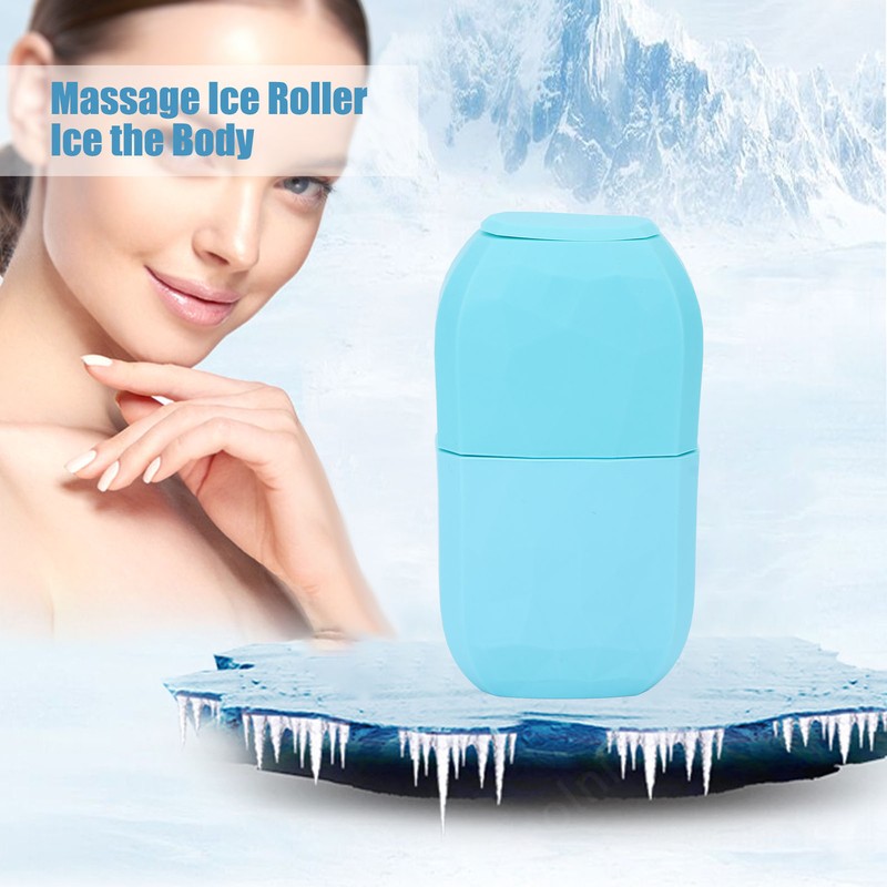 Silicone Ice Face Roller Prevent Wrinkles Brightening Facial Beauty Ice