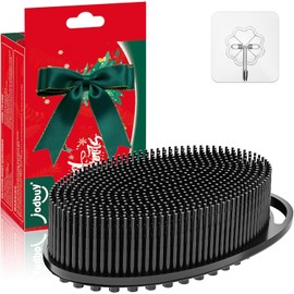 Silicone Body Scrubber - Perfect Christmas Stocking Stuffers for Men, Women, Kids & Teens| Bulk Stocking Stuffers Gift Idea, Exfoliating Bath Brush, Fun Stocking Stuffers Candy Alternative 2025