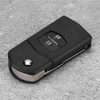Key fob, lightweight, 2 buttons, rust-proof, folding key case, remote