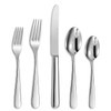 KEAWELL Premium 45-Piece Louise Silverware Set, 18/10 Stainless Steel, Service