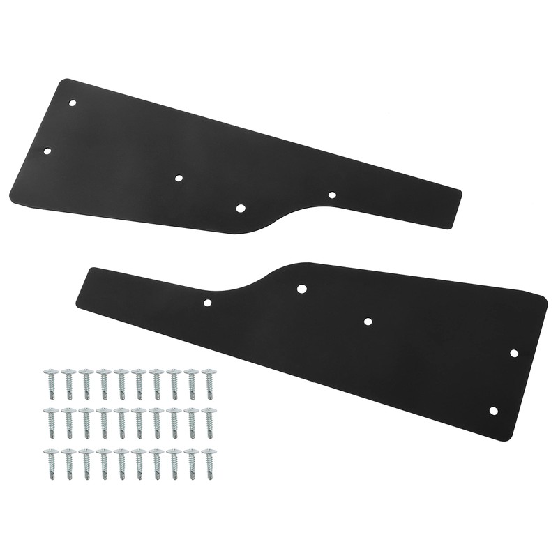 ALMULOO Side Skirts Compatible with 2005-2013 Corvette C6 Base Models
